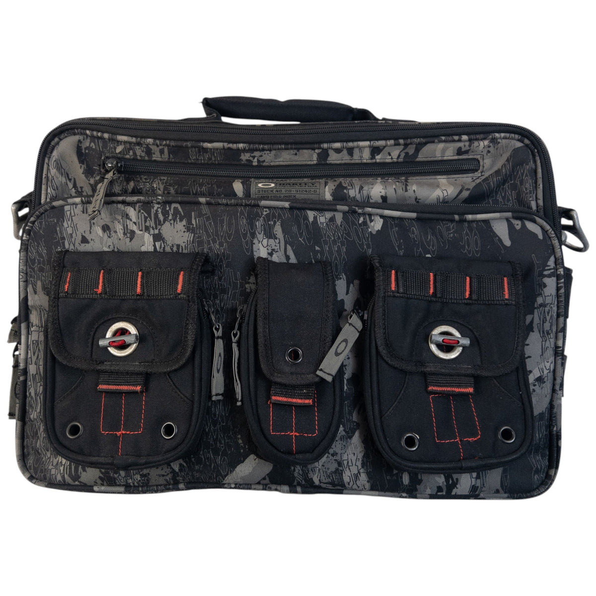 Vintage 2006 Oakley Utility Crossbody Messenger Bag | O/S, Black