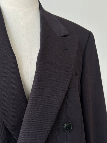 Christian Dior 1990s Pure Wool Double Breasted Blazer - M