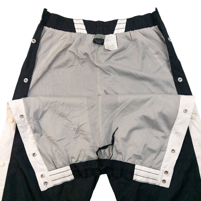 Vintage 2000s Nike Windrunner Breakaway Snap Tracksuit Bottoms Size S | Small, Black