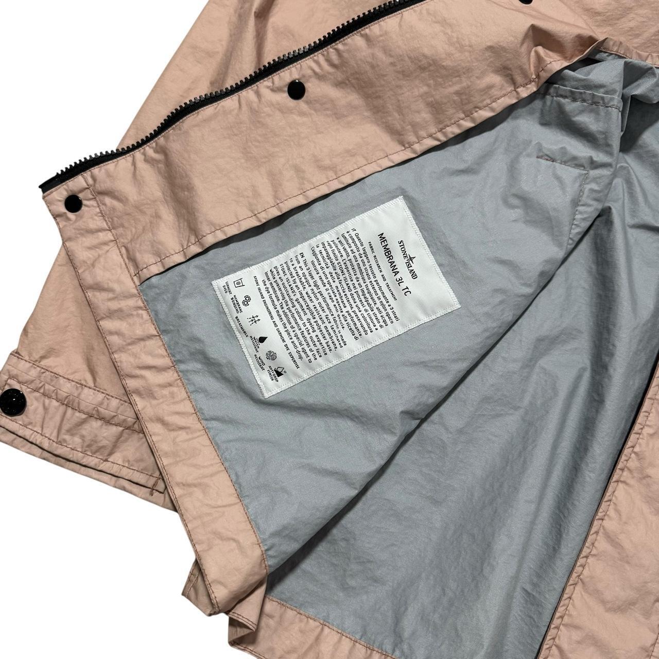 Stone Island Membrana 3L TC Jacket | XL, Light Pink