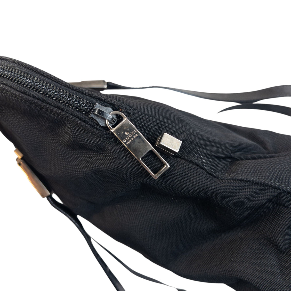 Vintage 2000s Gucci Shoulder Bag | O/S, Black