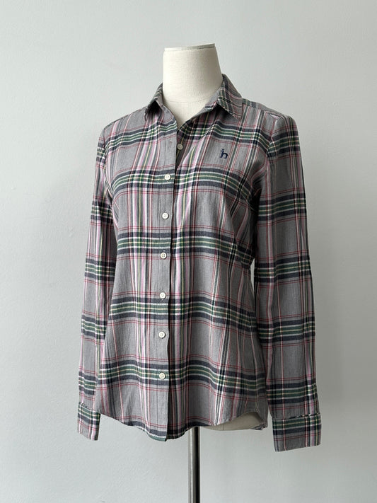 Hazzys Cotton Wool Check Flannel Shirt - S