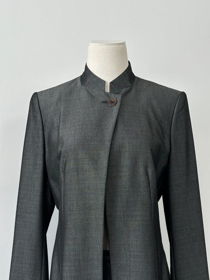 Iblues Italian Vintage 1990s High Neck Tailored Suit - M/W28