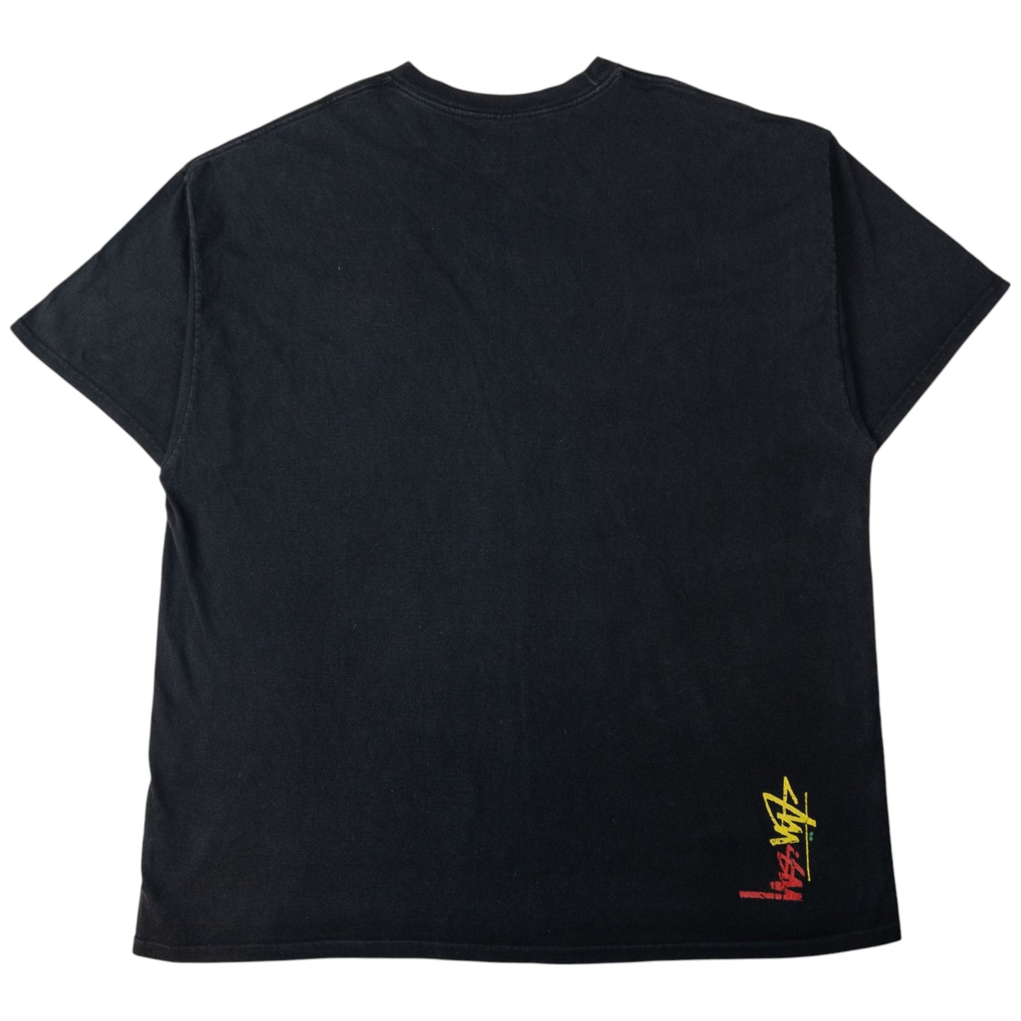 Vintage Stussy Positive Vibration Lion Graphic T Shirt Size XXL