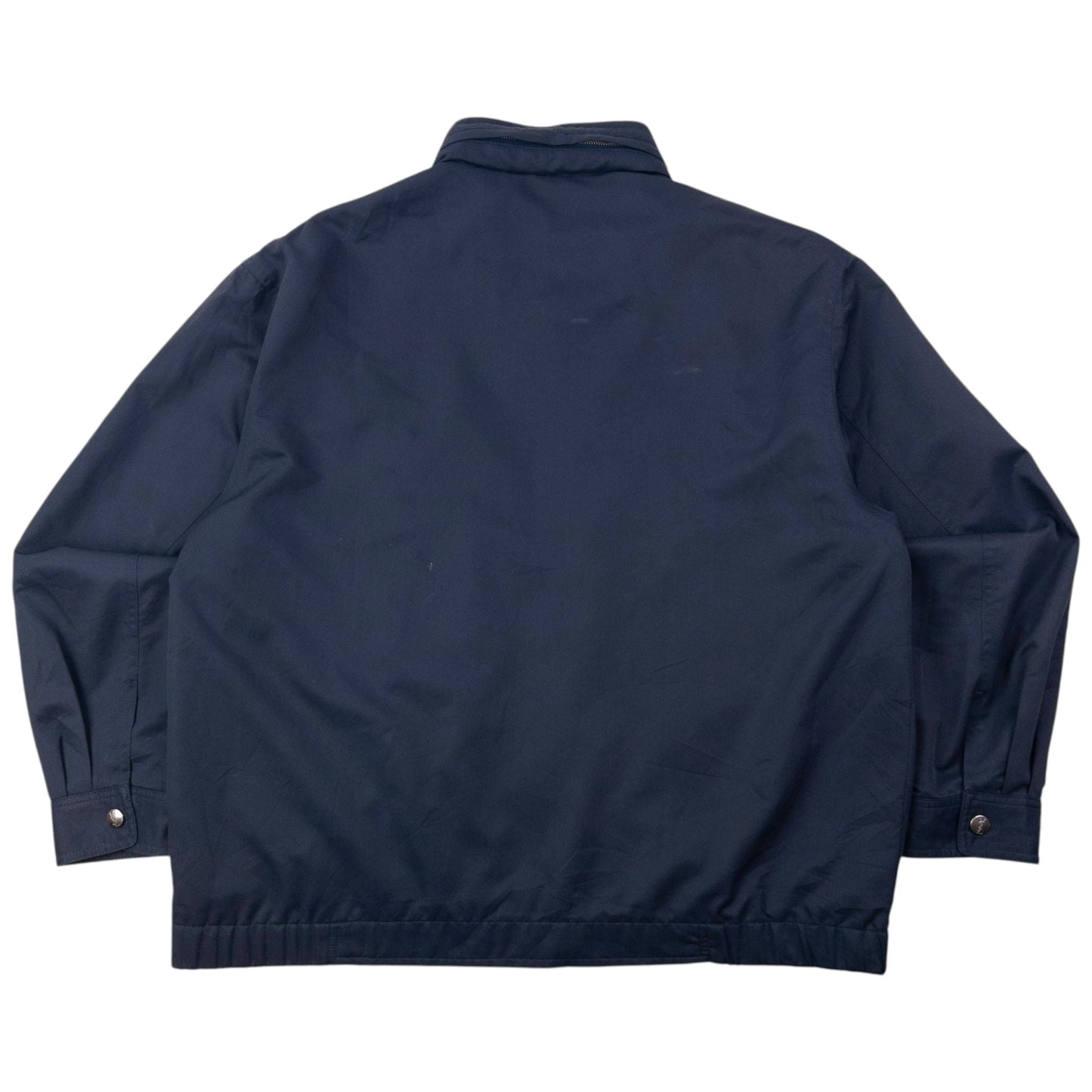 Vintage 90s YSL Yves Saint Laurent Harrington Jacket Size M | Medium, Navy