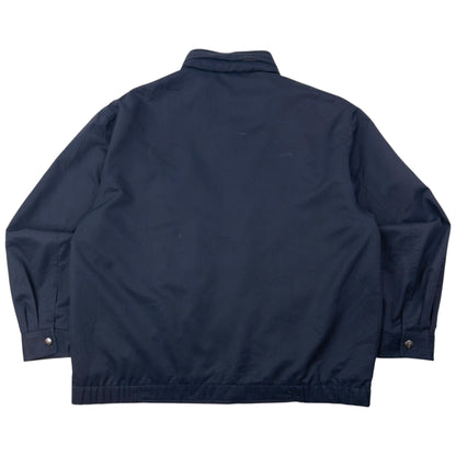 Vintage 90s YSL Yves Saint Laurent Harrington Jacket Size M | Medium, Navy