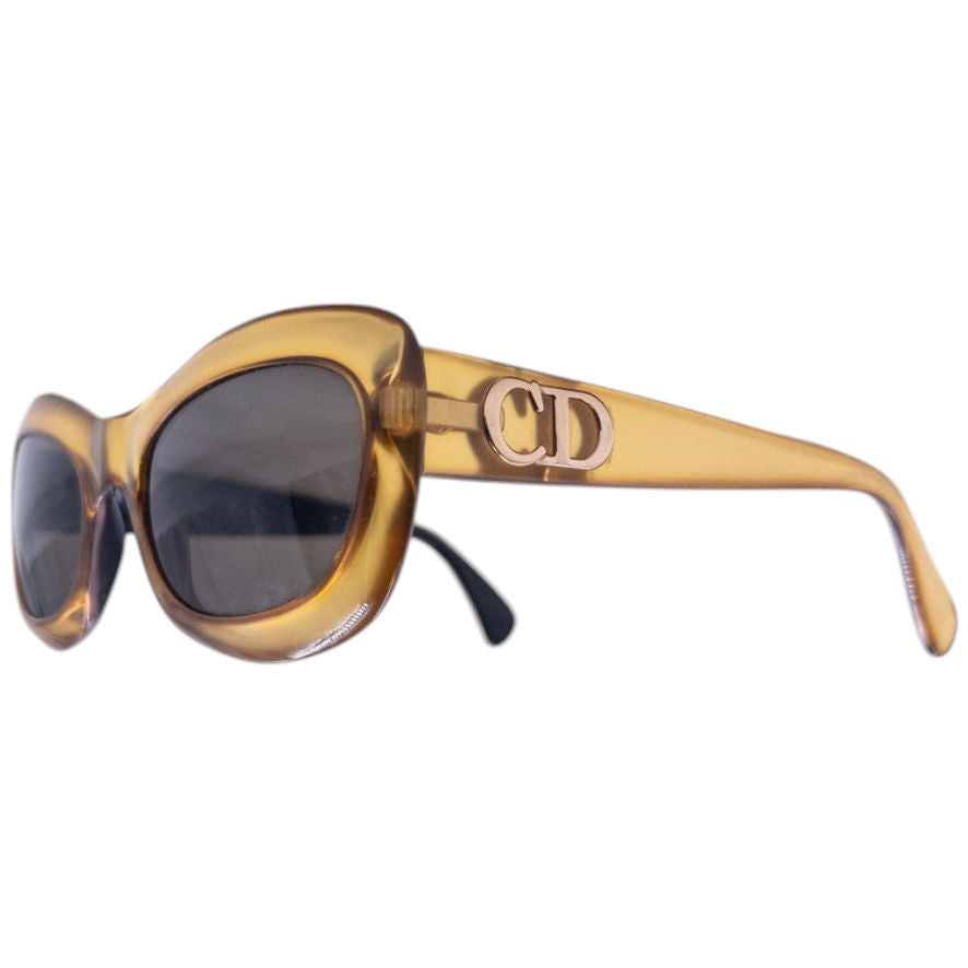 Vintage Dior Gold Sunglasses