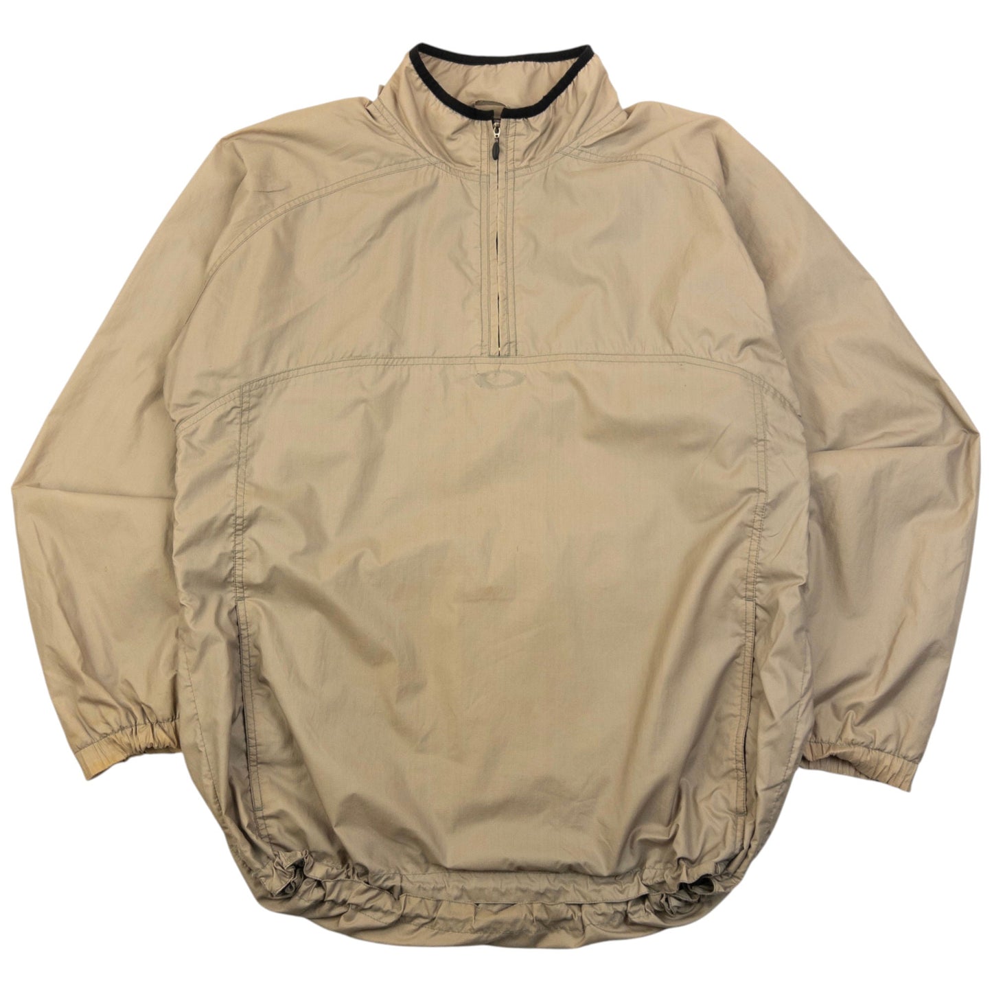 Vintage 2000s Oakley Q Zip Jacket Size L | Large, Beige