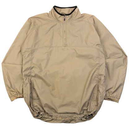 Vintage 2000s Oakley Q Zip Jacket Size L | Large, Beige