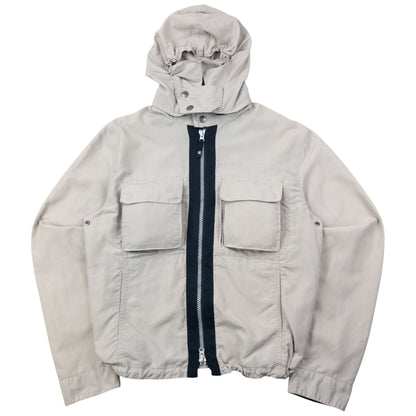 Vintage 2000s Armani Jeans Zip Up Cargo Jacket Size M