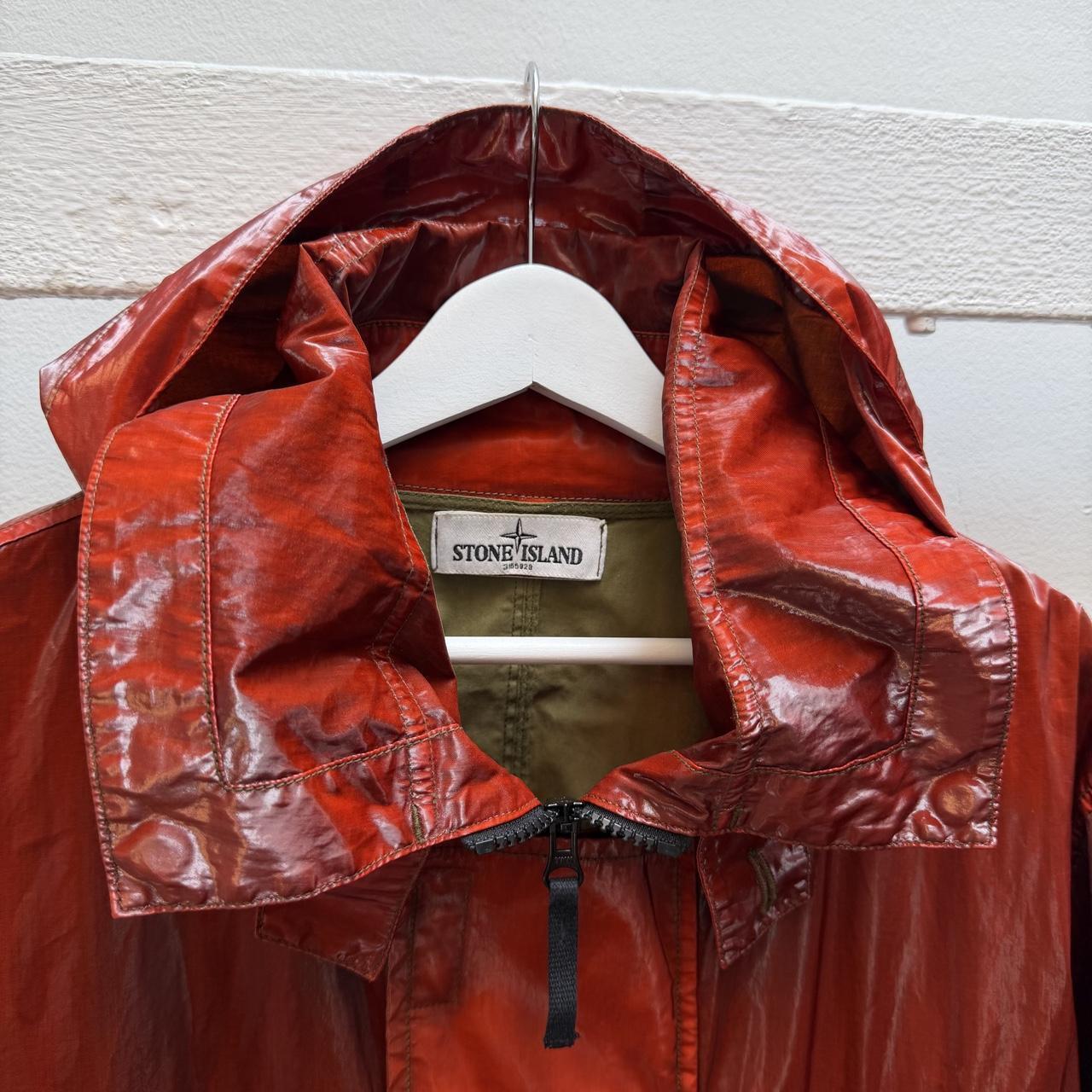 Stone Island Mussola Prismatica Jacket (XL) | Extra Large, Red
