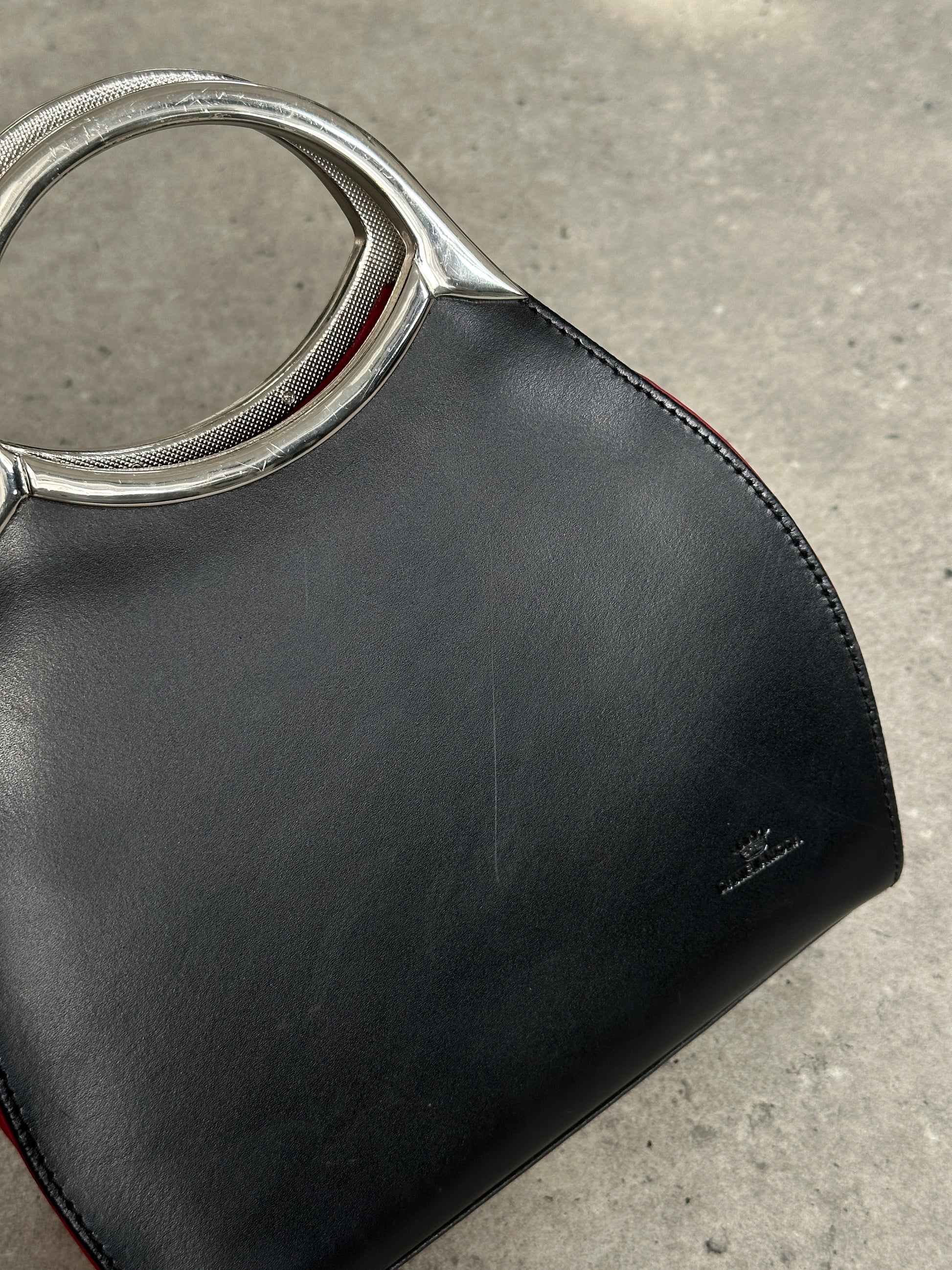 Italian Vintage 2000s Leather Hand Bag