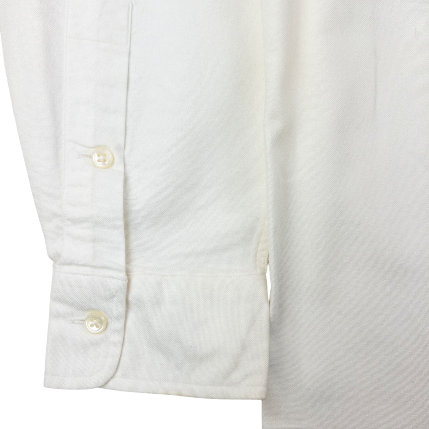 Vintage 90s Ralph Lauren Blaire Crest Long Sleeve Button Up Shirt Size L | Large, Red