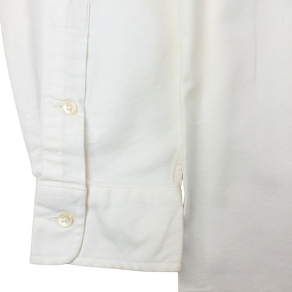 Vintage 90s Ralph Lauren Blaire Crest Long Sleeve Button Up Shirt Size L | Large, Red