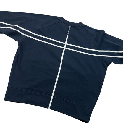 Vintage 2000s Burberry Sweatshirt Size L | Large, Navy