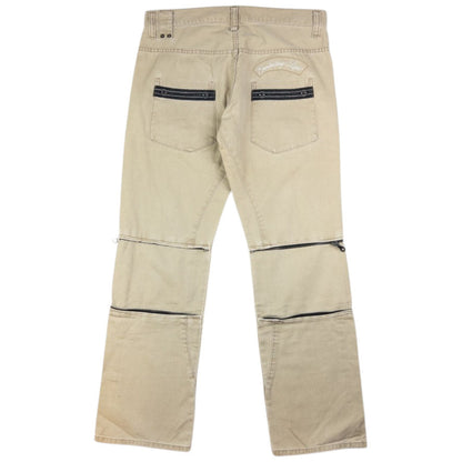 Vintage PPFM Zip Leg Trousers Size W32