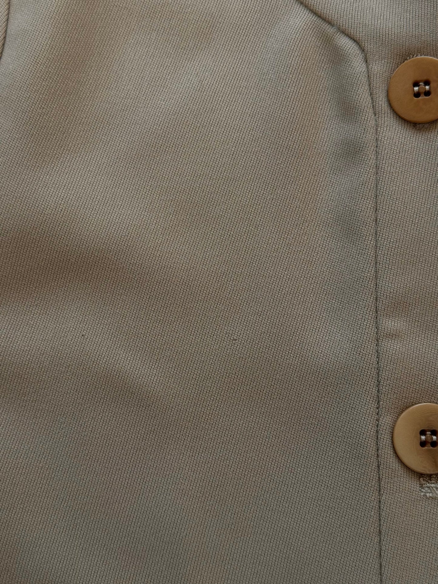 Mani 1990s Wool Boxy Waistcoat - M