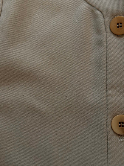 Mani 1990s Wool Boxy Waistcoat - M