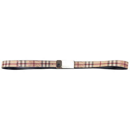 Vintage Burberry Nova Check Belt Size W38