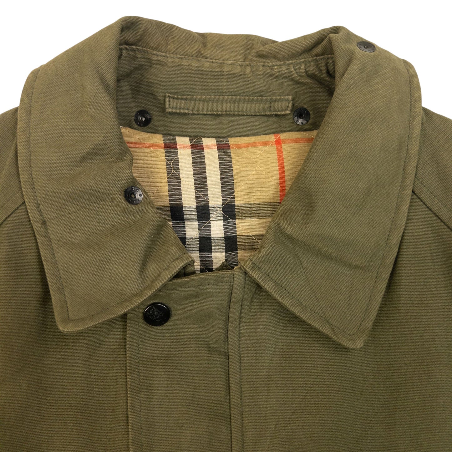 Vintage 90s Burberry Nova Check Lined Jacket Size XL | XL, Green
