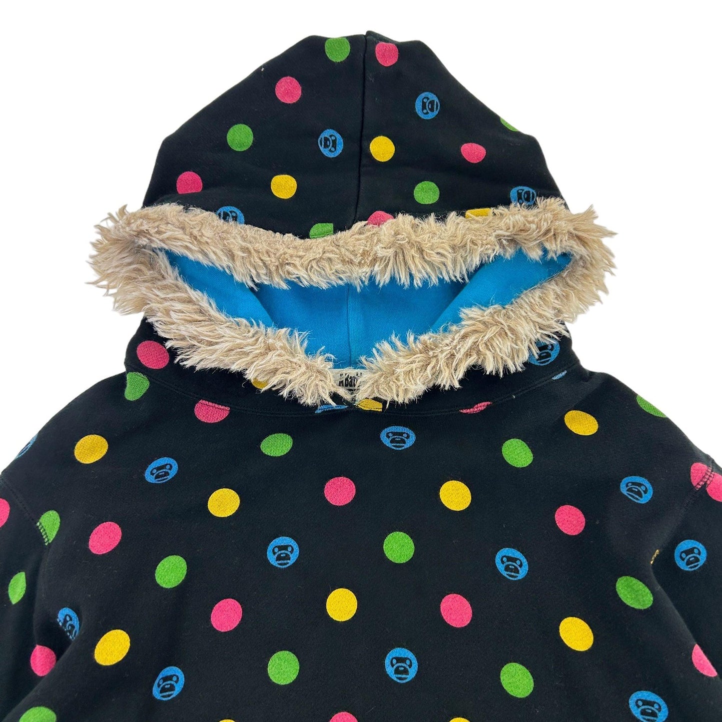 Vintage BAPE Polka Dot Hoodie Size M