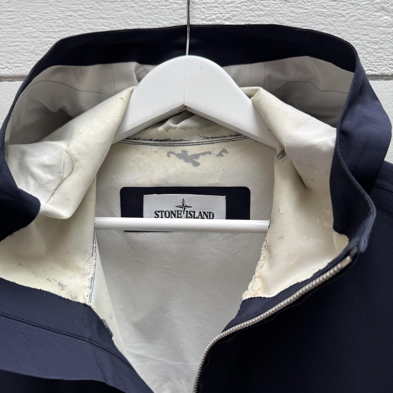 Stone Island Marina Tank Shield Jacket in Navy (S) | Small, Navy