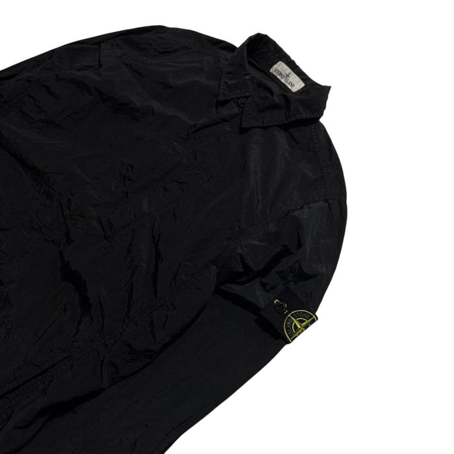 Stone Island Nylon Metal Overshirt | Large, Black