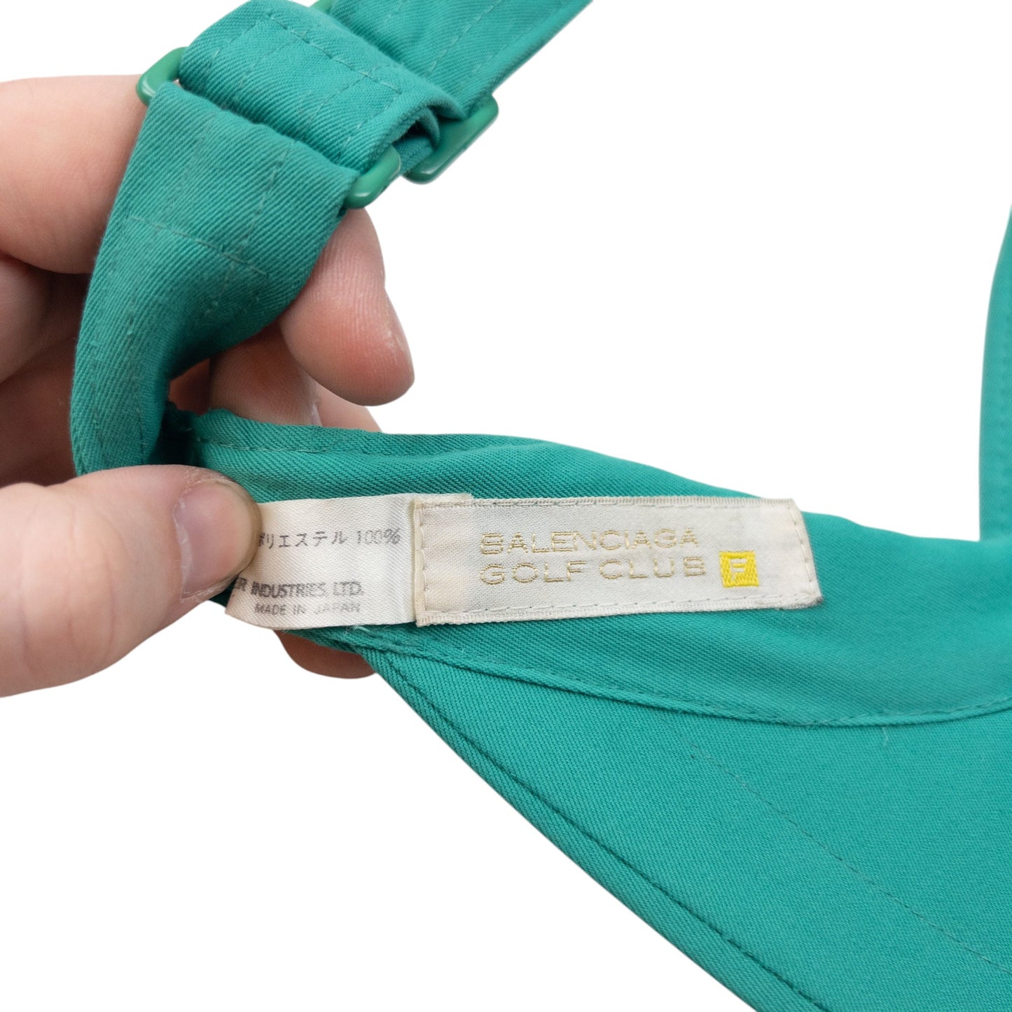 Vintage Balenciaga Golf Club Visor Hat