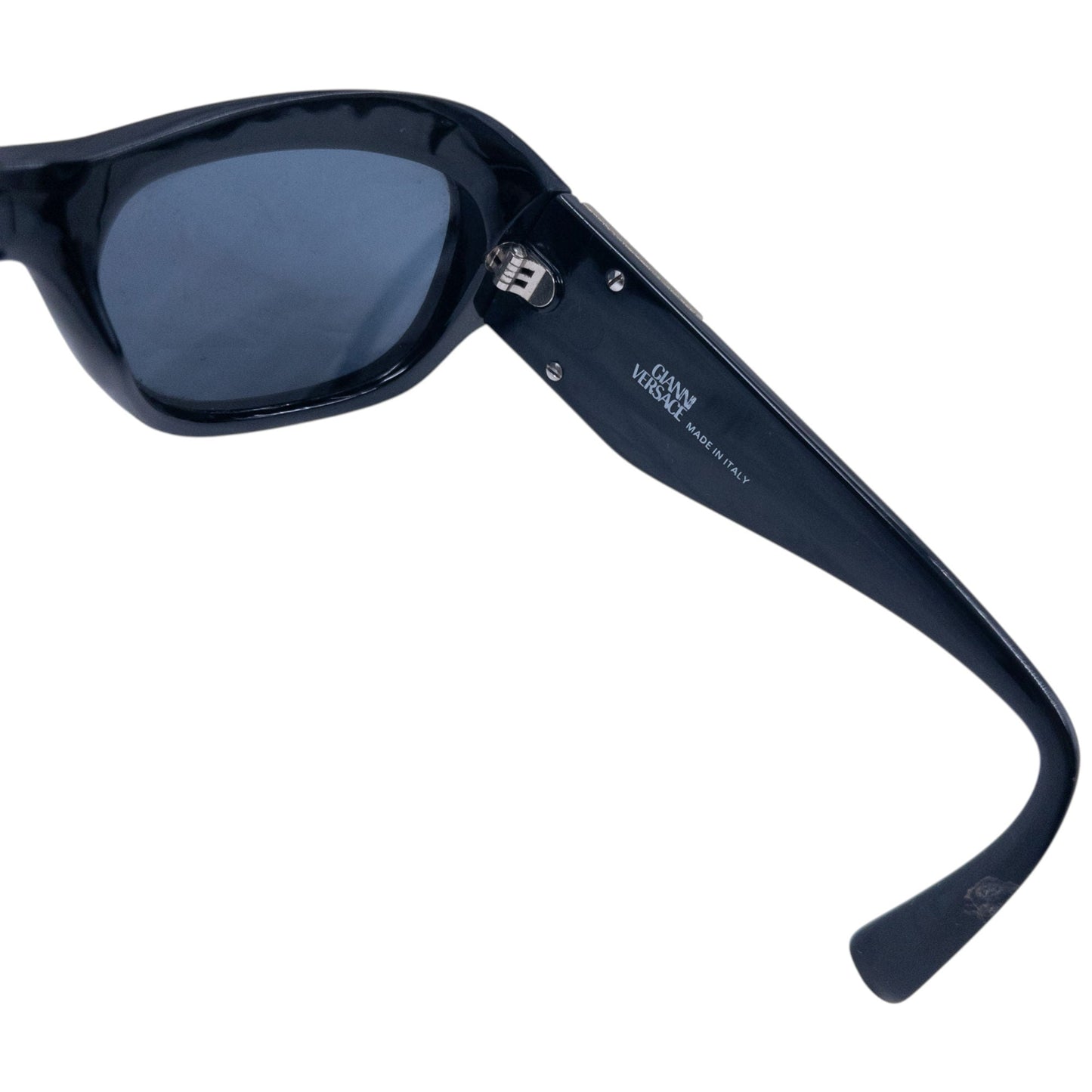 Vintage 90s Gianni Versace Medusa Sunglasses | O/S, Black