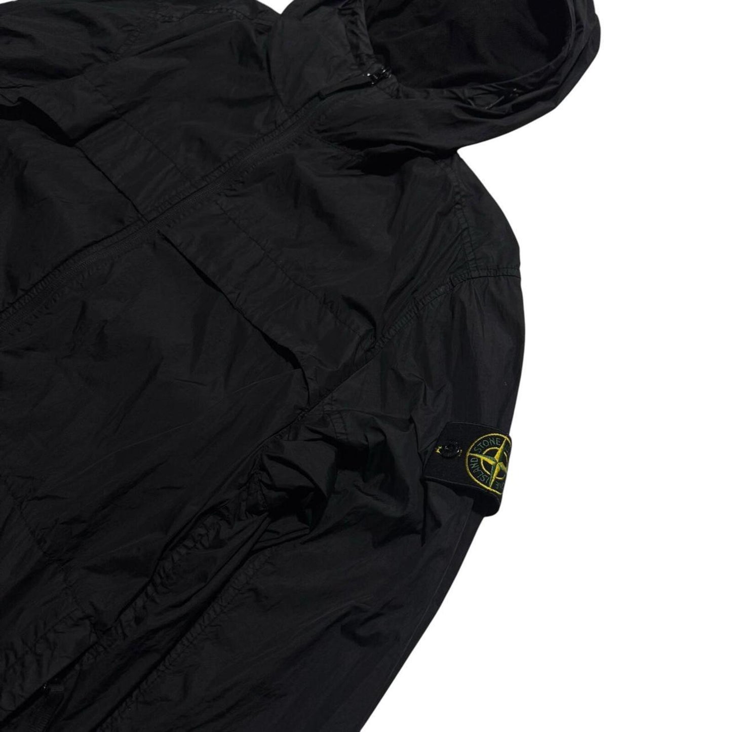 Stone Island Garment Dyed Crinkle Reps Jacket | XL, Black