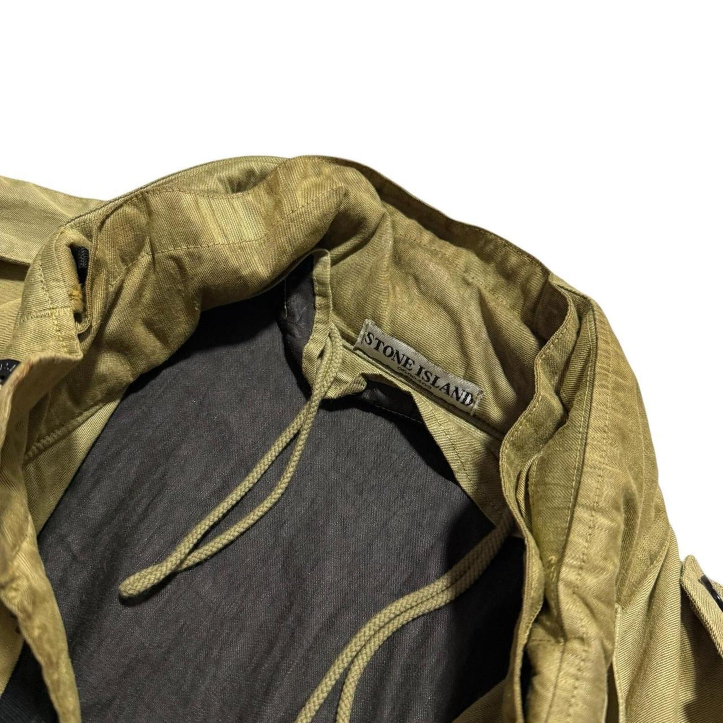 Stone Island Shoulder Badge Field Jacket | XXL, Olive