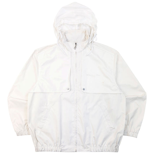 Vintage 90s Dior Sports Lightweight Zip Up Jacket Size XS | XS, White
