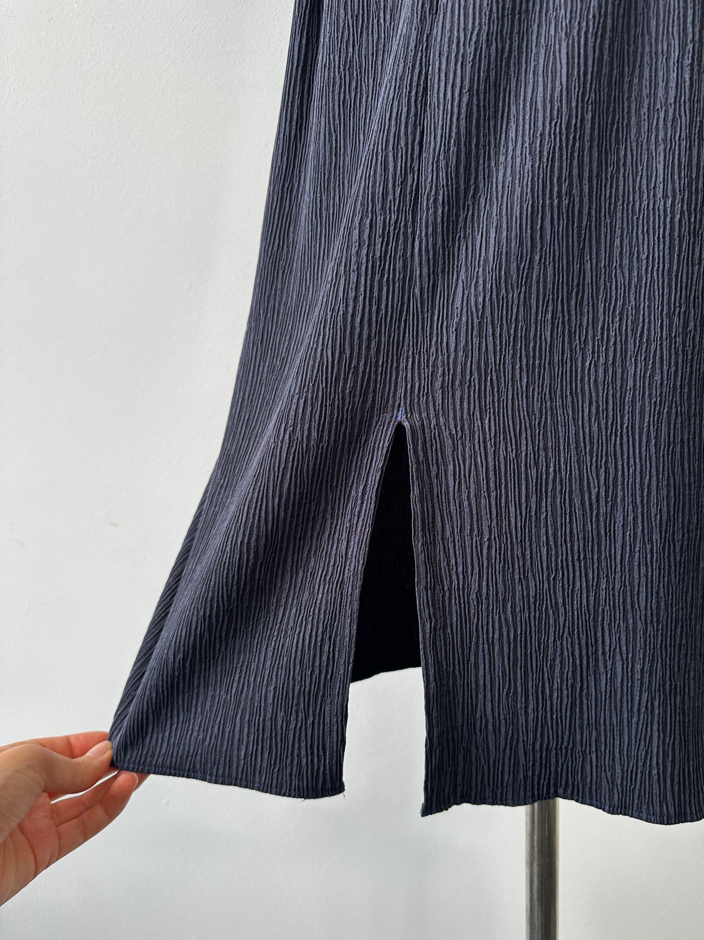 St Michael 1990s Cupro Textured Two Piece Set - L