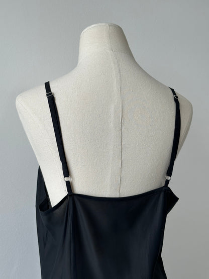Vintage 2000s Sheer Midi Slip Dress - L