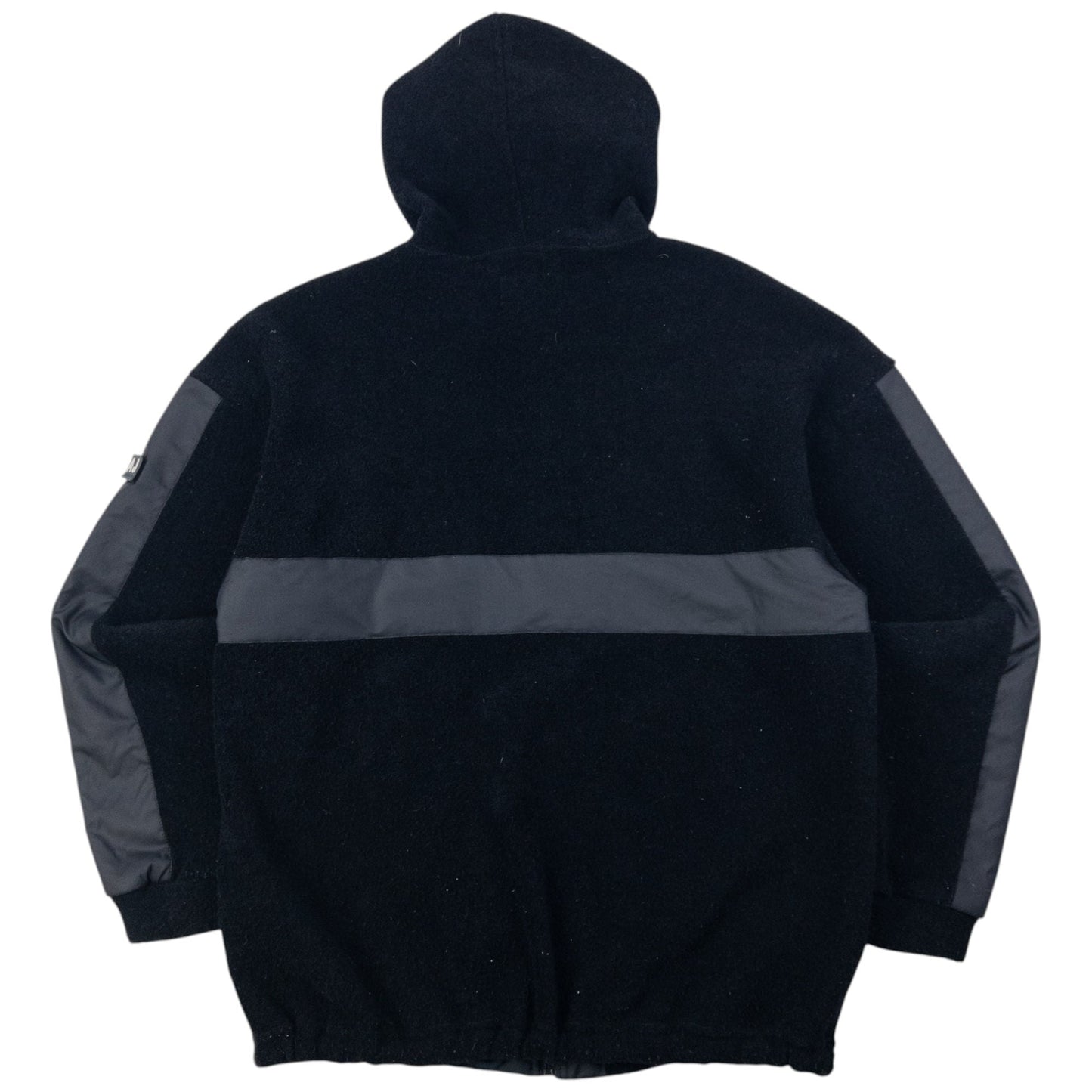 Vintage Armani Jeans Zip Up Fleece Jacket Size M