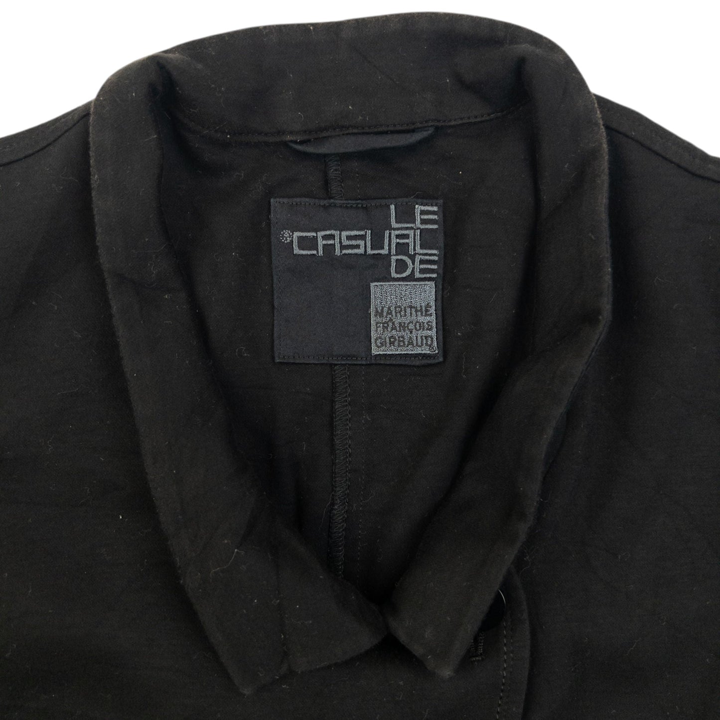 Vintage 2000s Marithe + Francois Girbaud Button Up Jacket Womens Size S | Small, Black