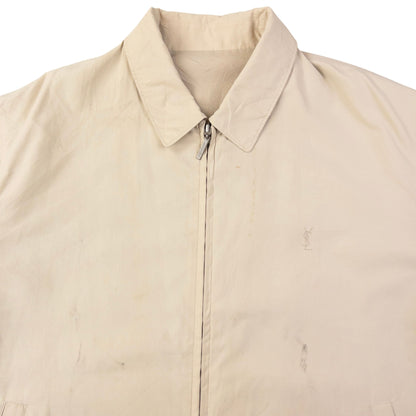 Vintage YSL Yves Saint Laurent Reversible Harrington Jacket Size L