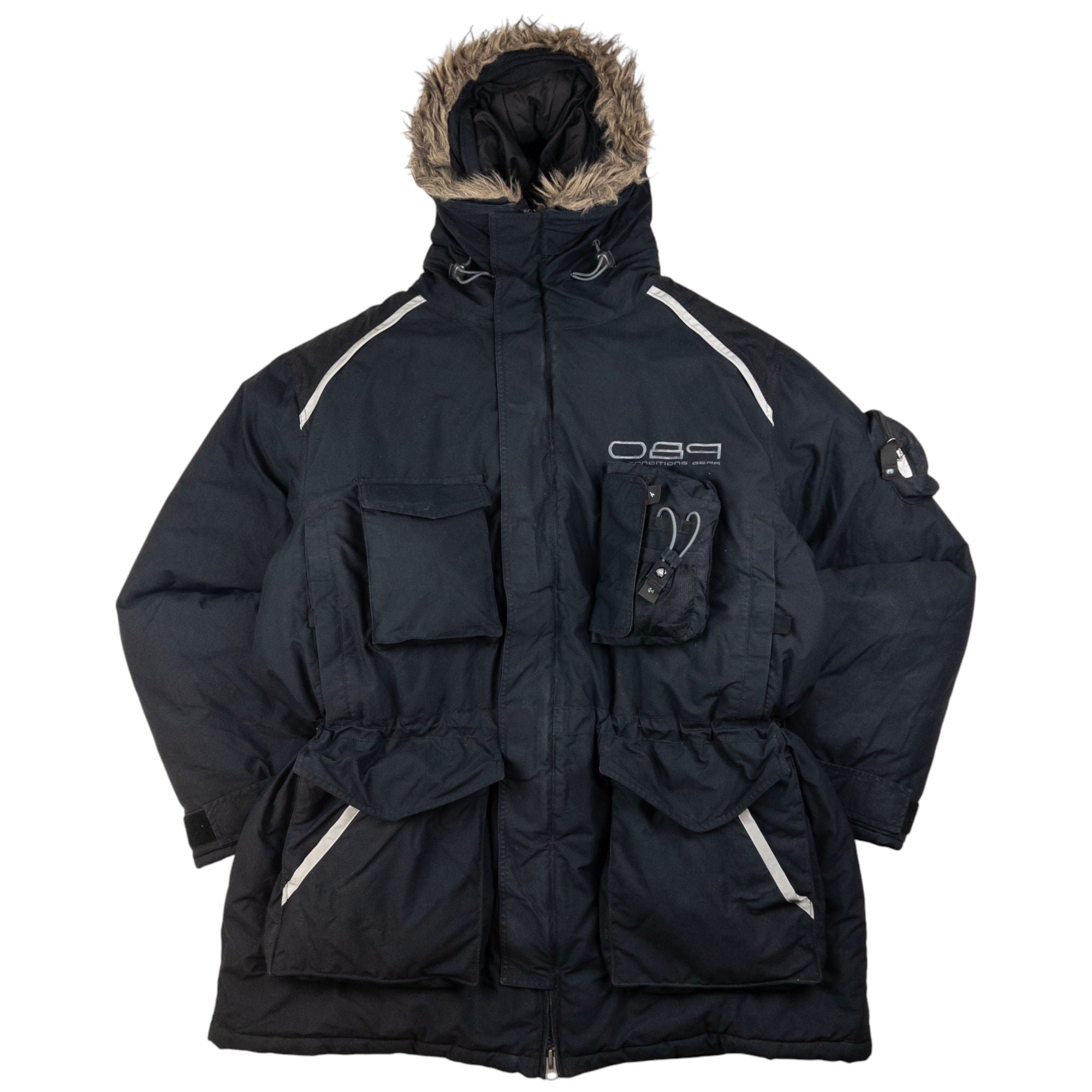 nike jacket with fur hood