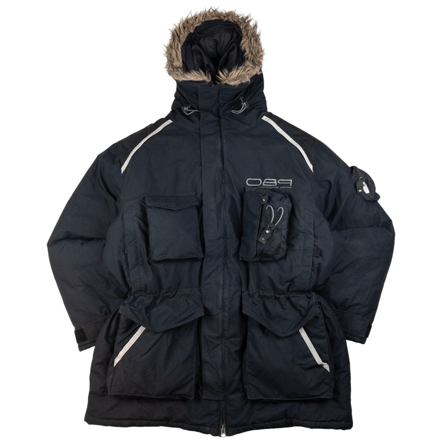 Vintage Nike ACG 089 Fur-Hood Cargo Jacket Size XL