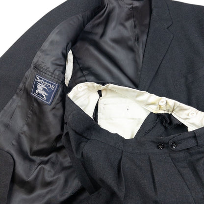 Vintage Burberry Jacket & Trousers Suit Set Size L