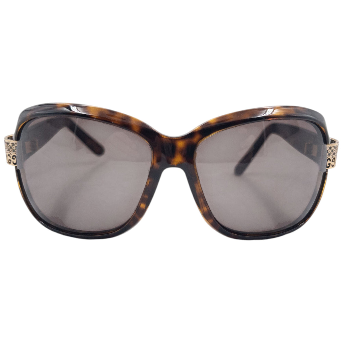 Vintage 2000s Gucci Tortoise Shell Sunglasses | O/S, Brown