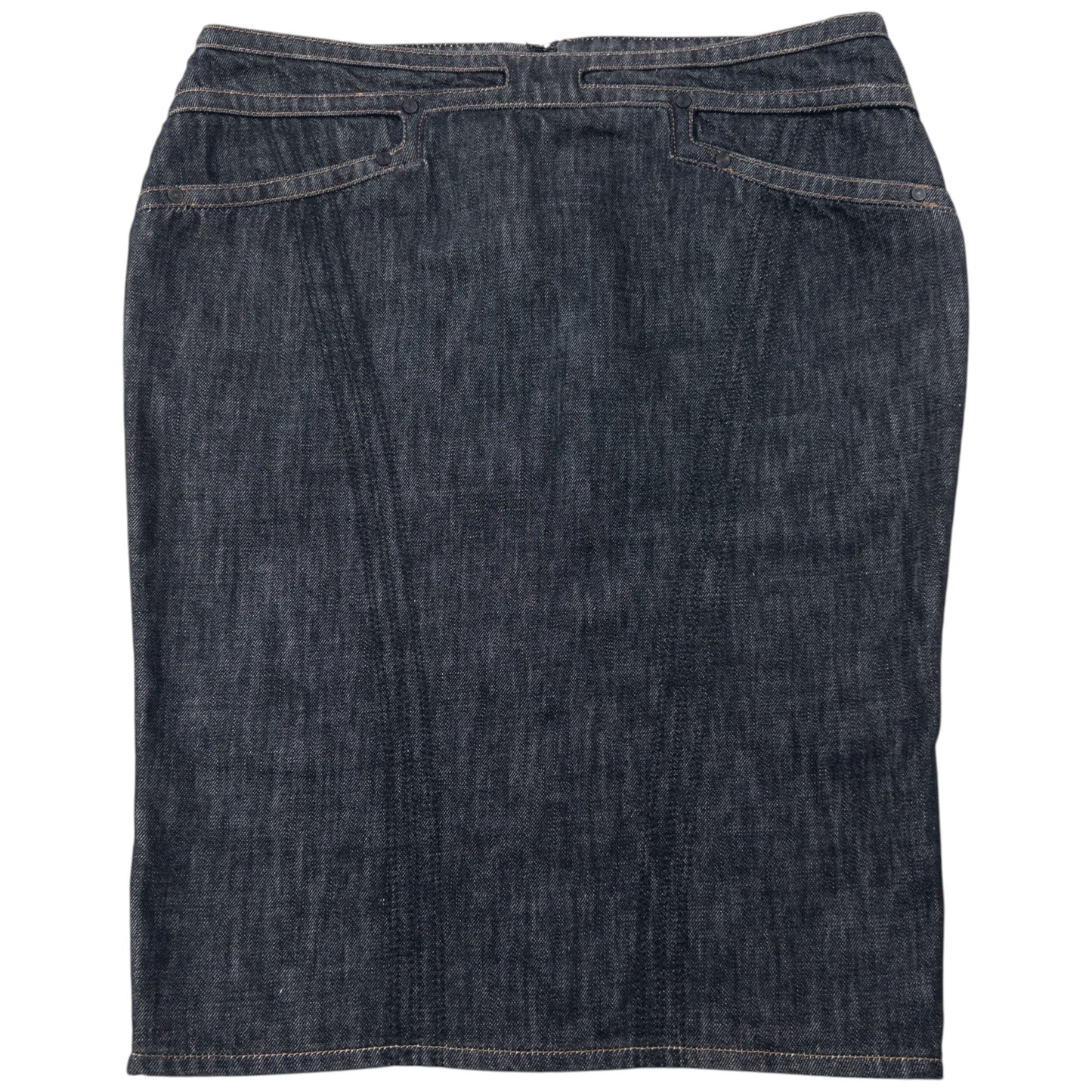 Vintage 2002 Gucci By Tom Ford Denim Skirt Womens Size W29 | W29, Grey