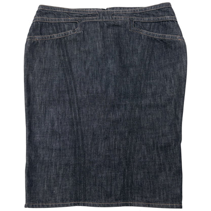 Vintage 2002 Gucci By Tom Ford Denim Skirt Womens Size W29 | W29, Grey