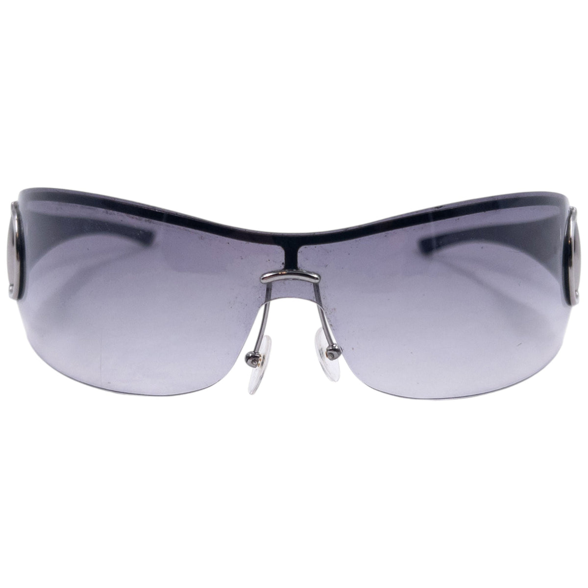Vintage 2000s Gucci Horse Bit Sunglasses | O/S, Grey