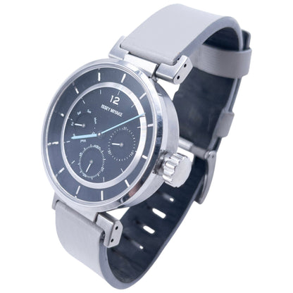 Issey Miyake Leather Watch | O/S, Black