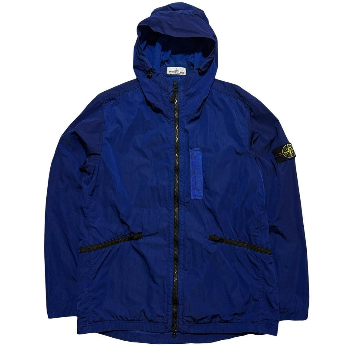 Stone Island Nylon Flock Jacket | XXL, Blue
