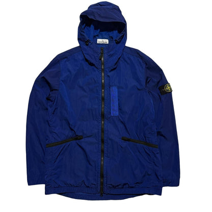Stone Island Nylon Flock Jacket | XXL, Blue