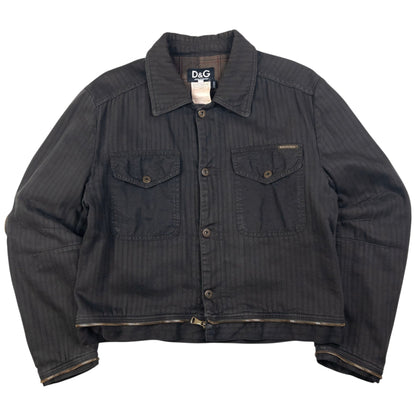 Vintage Dolce & Gabbana Zip Off Jacket Size XL