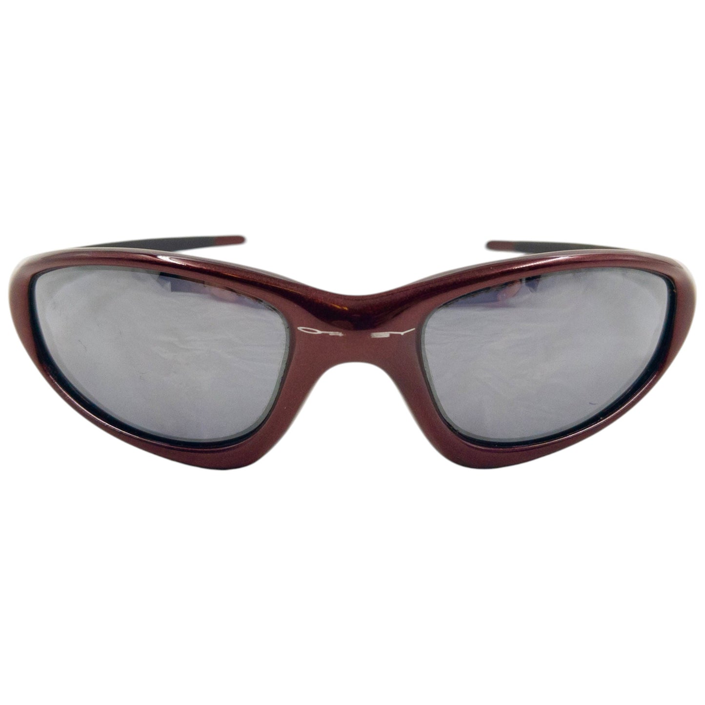 Vintage 1996 Oakley Straight Jacket Blood/Black Iridium | O/S, Multicoloured