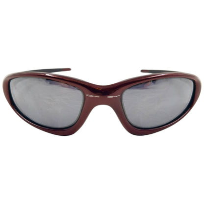 Vintage 1996 Oakley Straight Jacket Blood/Black Iridium | O/S, Multicoloured